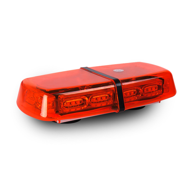 LED- 682 Car Roof Magnetic Mounted Mini Flash Light Bar LED Strobe Warning Light Emergency Rotating Lightbar