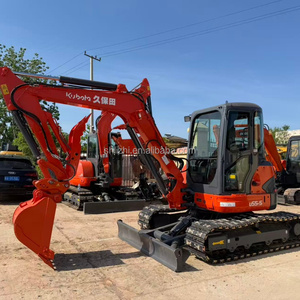 Para Miniexcavadora U55-5 de 5.5 Toneladas, Giro de Cola Cero, Bajo Precio, Juego de 3 Piezas, Compactador, Motor de Demostración, Caja de Cambios - Product Image 5