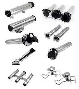 Portacanna da Pesca Angolato Slimline a 90 Gradi in Acciaio Inox 316 Marino 50x240mm Accessori Ferramenta per Kayak Nave Yacht Barca - Product Image 2