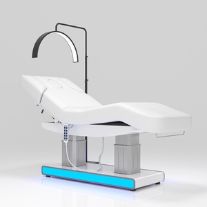 Nueva Camilla <span class=keywords><strong>El</strong></span>éctrica para Salones de Belleza con 4 Motores, con Función de Calor para Cuidado Facial, Tatuajes, Pestañas y Masajes - Product Image 3