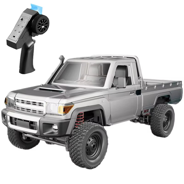 MN-82P PRO Full Scale RC Car 2.4G Crawler Car Truck Upgraded Version Controllable Headlights Model for Kids RC Car