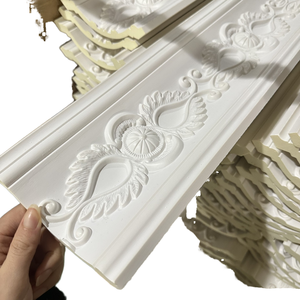 Moulure de corniche en PU pour application intérieure d'hôtel Produit de moulage en PU intérieur élégant - Product Image 5