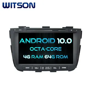 WITSON ANDROID 10.0 otomobil radyosu DVD OYNATICI GPS için KIA SORENTO 2013 4G DDR3 64GFLASH 1080P HD