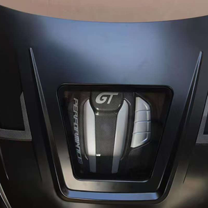 Pare-chocs avant en aluminium style RS5 avec capot en verre transparent, kit carrosserie pour Audi A5/S5 amélioré 2017-2019 B9 Neuf - Product Image 5