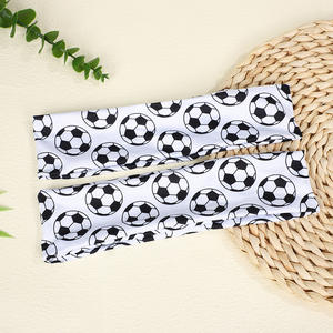 ربطة رأس رياضية مرنة ماصة للعرق وقابلة للتنفس بطباعة كرة القدم للرجال والنساء من مصنع PARTYMENT مباشرة - Product Image 3