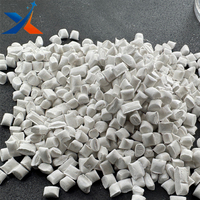 Masterbatch de carbonate de calcium PP 450-25, poudre de dolomite de qualité alimentaire, granulé blanc pour film soufflé, contenants alimentaires, Hebei