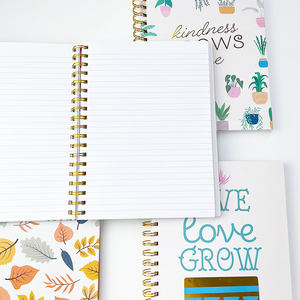 Journal d'impression personnalisé journal de soins personnels agenda <span class=keywords><strong>2022</strong></span> 2023 enseignant étude hebdomadaire planificateur annuel a4 b5 cahier à spirale à couverture rigide - Product Image 3