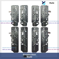 WITTUR ECO Hydra Plus Ensemble de serrures de porte de voiture pour hôtel moderne - Bras long (670 mm) et bras court (520 mm) Ouverture gauche/droite