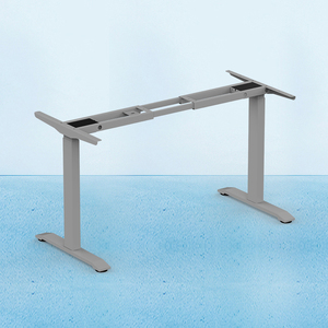 Động cơ kép bàn thiết kế mới ngồi để đứng điện <span class=keywords><strong>Ergonomic</strong></span> đứng bàn Chiều cao có thể điều chỉnh đứng lên bàn văn phòng - Product Image 1