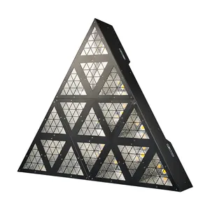 Lâmpada led triangular, luz estroboscópica, luzes led, lâmpadas matriz para discoteca, dj, clube