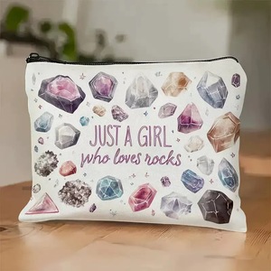 Funda Protectora para Refrigerador con Diseño de Letras Arcoíris, Reutilizable, Ecológica, con Bolsillo con Cierre para Almacenamiento en el Baño - Product Image 2