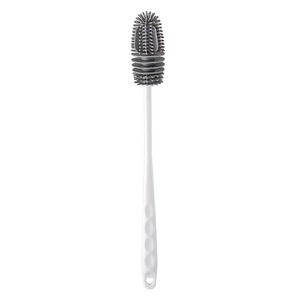 Cepillo giratorio de silicona <span class=keywords><strong>con</strong></span> mango largo de plástico para limpieza manual de biberones, 360 grados sin ángulos muertos, para limpiar manchas de té. - Product Image 5