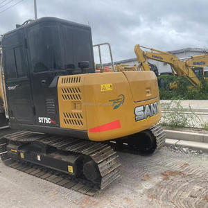 La mini excavatrice SANY75-8 de 7.5 tonnes a employé le bon état basses heures de travail pour le moteur de noyau d'excavatrice de chenille de terrassement de construction - Product Image 5
