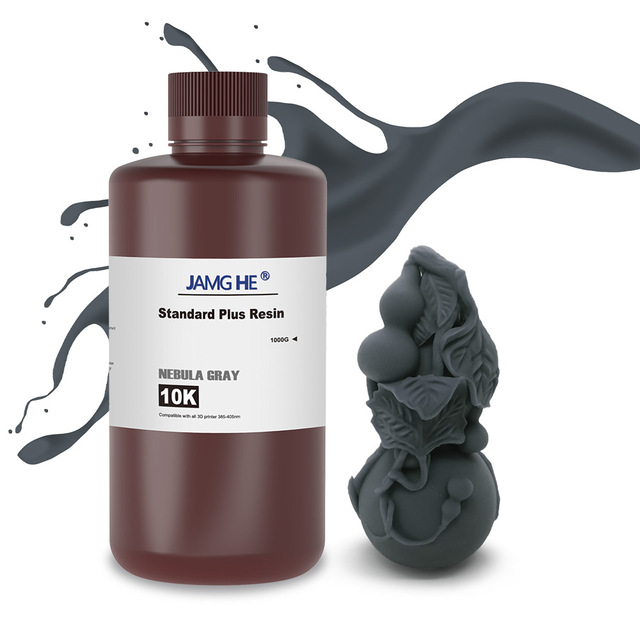 3d Print Material 3D Printer Resin Standard Plus Resin with High Hardness Super Low Odor for 2k-16k 3d Printer From Jamg He