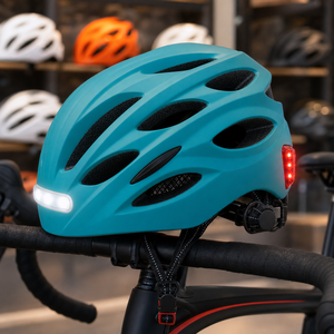 Casque de vélo LED rechargeable avec charge rapide Type-C pour la montagne, la route <span class=keywords><strong>et</strong></span> les trajets urbains - Product Image 2