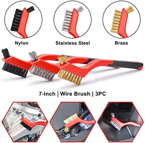 18 Pcs Car Cleaning Tools Kit mit Car Detailing Brush Set,Auto Detailing Drill Brush Set