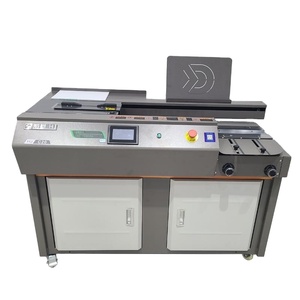 Relieurs à colle <span class=keywords><strong>pour</strong></span> livres de format A4 FRONT C20, livrets A4, couverture souple, prix bas, machine à relier à la colle chinoise avec écran tactile - Product Image 1