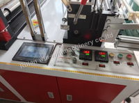 Nouvelle machine de découpe et de fabrication de sacs en plastique polyéthylène HDPE LDPE PE à deux couches, prix compétitif, machine de formage de sacs