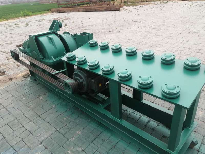 Rebar Drawing Machine Features a Sloped