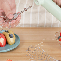 Batteur Mélangeur Électrique Portatif pour Œufs et Pâtes à Pain/Farine de Cuisine