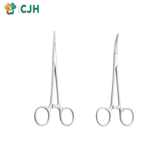 CJH Yarım Dişli Hemostatik Forseps Tıbbi Paslanmaz Çelik Cerrahi Aletler Büyük Veterinerlik İçin Çevre Dostu Asit Dayanımlı - Product Image 4