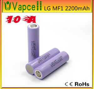 Batterie lithium-ion authentique 3,7 V MF1 2200 mAh 10 A 18650 certifiée CE, garantie 12 mois, 800 cycles, fauteuils roulants électriques - Product Image 6