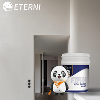 Peinture murale intérieure liquide à base d'eau NatureGrain Acrylic ETERNI Crystal Clear, application au pinceau, longue durée de vie, couleur