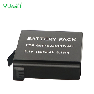 1600MAh 3.8V Phụ Kiện Máy Ảnh Thể Thao Ngoài Trời Pin Camera DV Pin AHDBT-401 HERO 4 Cho Go Pro Hero4 Và Go Pro Ahdbt-401 - Product Image 5