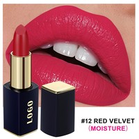 Rouge à lèvres 24 couleurs, best-seller, noir, magnétique, mat, longue tenue, tendance, marque privée, fournisseur en gros, logo personnalisé