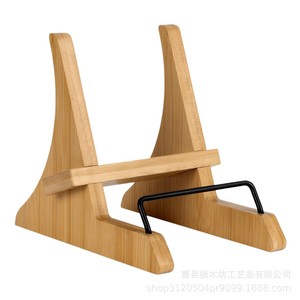 Wooden Recipe Rack Book <b>Stand</b> Kitchen Display Holder Simple Style Desktop Organizer Natural Bamboo Material - Product Image 4