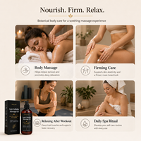 Crème hydratante anti-âge, huile de massage anti-cellulite pour le corps féminin, meilleur soin amincissant pour le corps entier, hydratation et relaxation