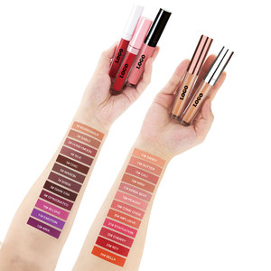 OCHAIN Personnalisez votre logo Cosmétiques végétaliens Vente en gros Rouge à lèvres liquide mat sans logo - Product Image 3