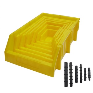 Warehouse <strong>Storage</strong> Part Bins Plastic Box <strong>Crate</strong> <strong>Storage</strong> Boxes Eco-friendly Logistics <strong>Storage</strong> Bins Stackable Plastic Bins China - Product Image 2