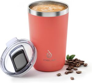 <span class=keywords><strong>IDEUS</strong></span> US Almacén 20 oz Vaso aislado al vacío de doble pared de acero inoxidable con tapa - Product Image 1