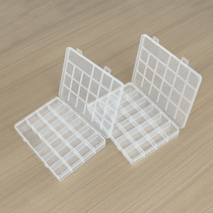 Transparent PP Plastic <b>Storage</b> <b>Box</b> 22 Compartments H Slot Fixed <b>Small</b> Hardware Organizer Fishing Gear Display Packaging <b>Box</b> - Product Image 3