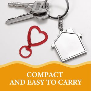 HOODANCOS Pcs Heart Shaped Swivel <b>Spring</b> Snap Hooks Keychain <b>Clips</b> Metal Buckle For Handbag Hardware DIY Jewelry Making Accessor - Product Image 3