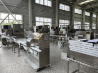Machine automatique de fabrication de boulettes de riz à sushi, ligne de production de sushi, fournie par une usine chinoise