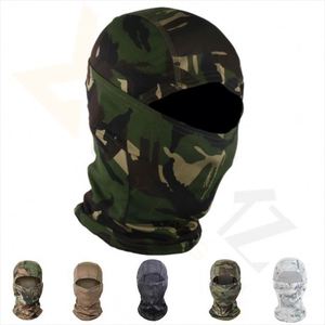 Pasamontañas Deportivo Negro de Punto con 126 Agujeros para Hombre, con Logotipo Bordado 1 2 3, Pasamontañas Personalizados de Neón para Uso Diario, Venta al Por Mayor - Product Image 1