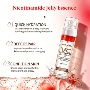 Siero in Gel alla Niacinamide con Etichetta Privata, Essenza Viso Illuminante, Idratante e Rassodante, Cura della Pelle per Uso Quotidiano per Donne - Product Image 5