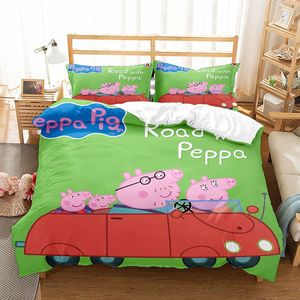 Juego de ropa de <span class=keywords><strong>cama</strong></span> ChamXue, <span class=keywords><strong>funda</strong></span> nórdica, 2 fundas de almohada, ropa de <span class=keywords><strong>cama</strong></span> tejida de poliéster de calidad, dibujos animados impresos en 3D, 200TC, estilo europeo y americano - Product Image 2