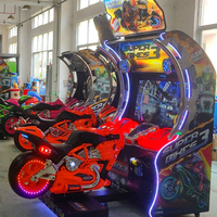 Simulateur de course moto 2025 JAMA B001, machine de jeu d'arcade à monnayeur Super Bike 3, moto certifiée CE, prise UE