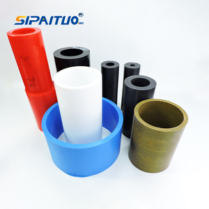 Özelleştirilmiş 100% bakire PTFE boru tüp yüksek dereceli PTFE oluklu boru içi boş çubuk boru PTFE tüp - Product Image 1