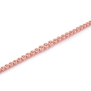 Luxury Shining Fine Custom Solid Gold Jewelry VVS lab Diamond Tennis Chain Choker collane in oro reale donna uomo - Product Image 4