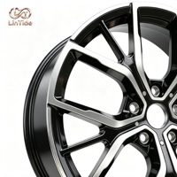 Rines de Aleación Forjados Nuevos de 18-22 Pulgadas para Automóvil, Color Negro Brillante, Mecanizado CNC, Diseño Bicolor, Construcción de Alta Resistencia