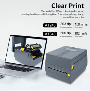 Chất lượng cao 4x6 truyền nhiệt Ribbon máy in 4 inch trang sức chăm sóc nhãn quần áo tag và vận chuyển máy in mã vạch - Product Image 6