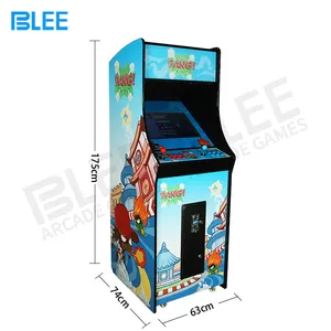 Blee Chất lượng cao đồng tiền Hoạt động đường phố thẳng đứng Arcade chiến đấu trò chơi video máy để bán