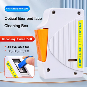 صندوق تنظيف أطراف الألياف البصرية SC/ST/FC، طقم أدوات مسح الألياف البصرية لمراكز البيانات - Product Image 3