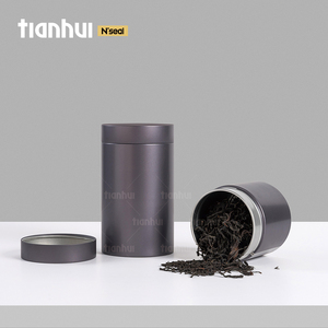 Tianhui kín Cà Phê Trà tin Canister với van con dấu Vòng kim loại lon thiếc Matcha bột <span class=keywords><strong>container</strong></span> - Product Image 3