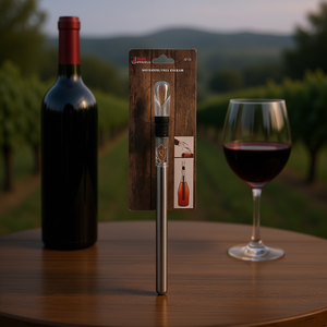 Vertedor de vino con varilla enfriadora de 32 cm para enfriar botellas de vino - Product Image 3