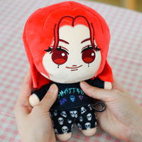 Poupée en peluche personnalisée, figurine d'anime, 20 cm, poupée de personnage de l'histoire, poupée en peluche d'idole Kpop, figurine d'anime, jouets avec vêtements